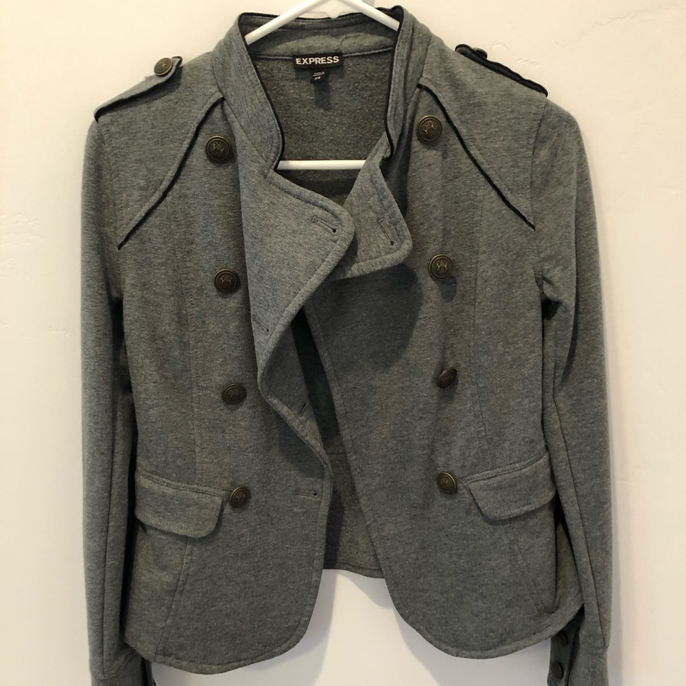 Express Grey Jacket sz XS
